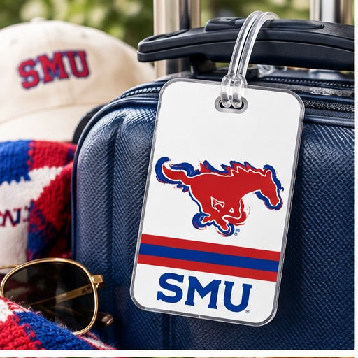 SMU Mascot Luggage Tag