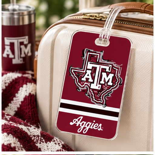 Texas A&M Mascot Luggage Tag