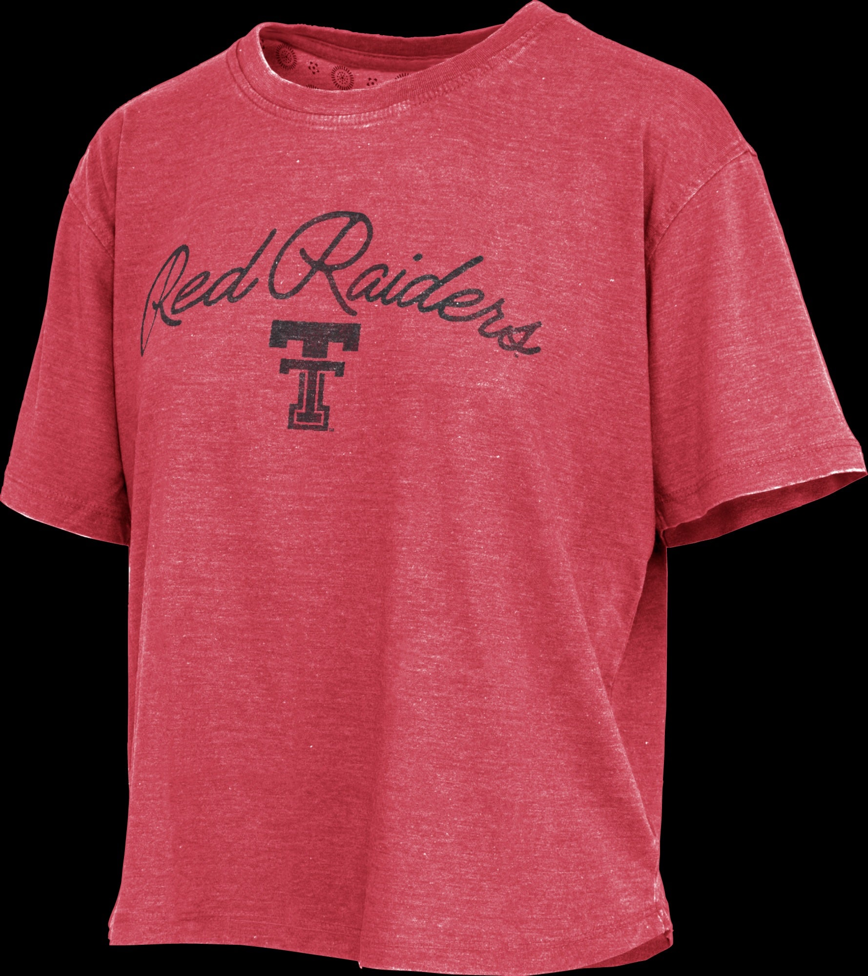 Texas Tech Faye Vintage Boyfriend Waist Length Tee