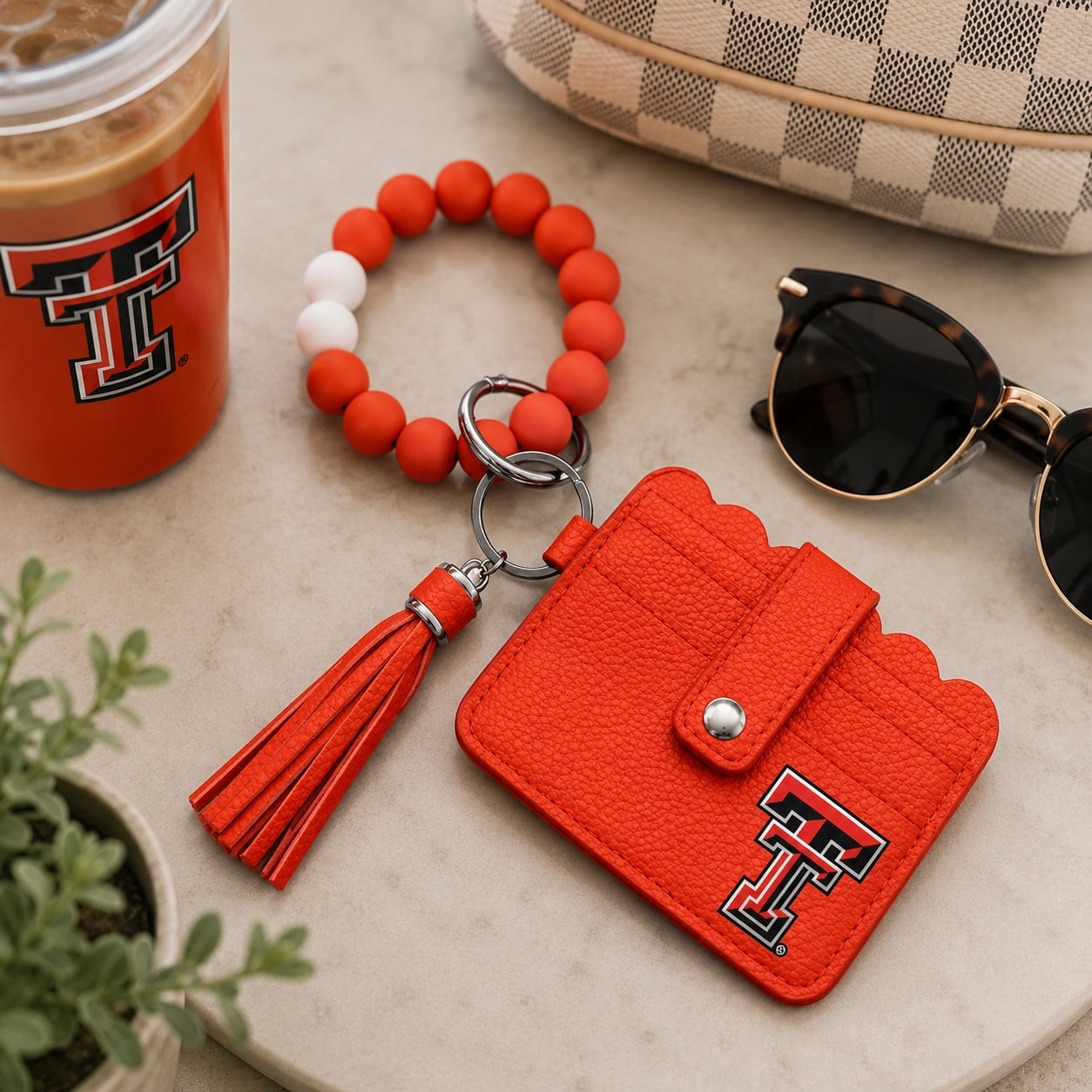 Texas Tech Bracelet Wallet
