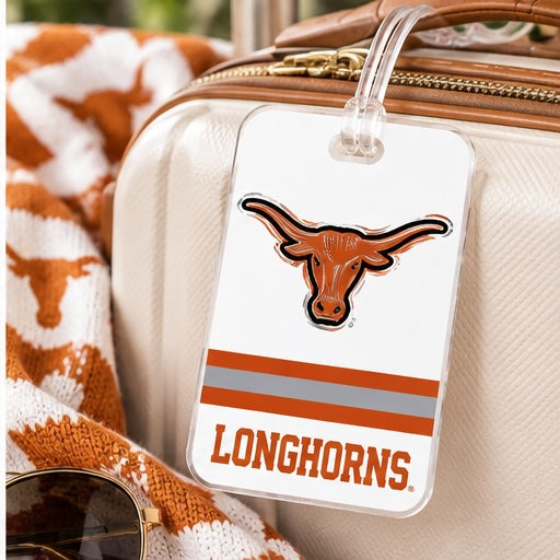 Texas Mascot Luggage Tag