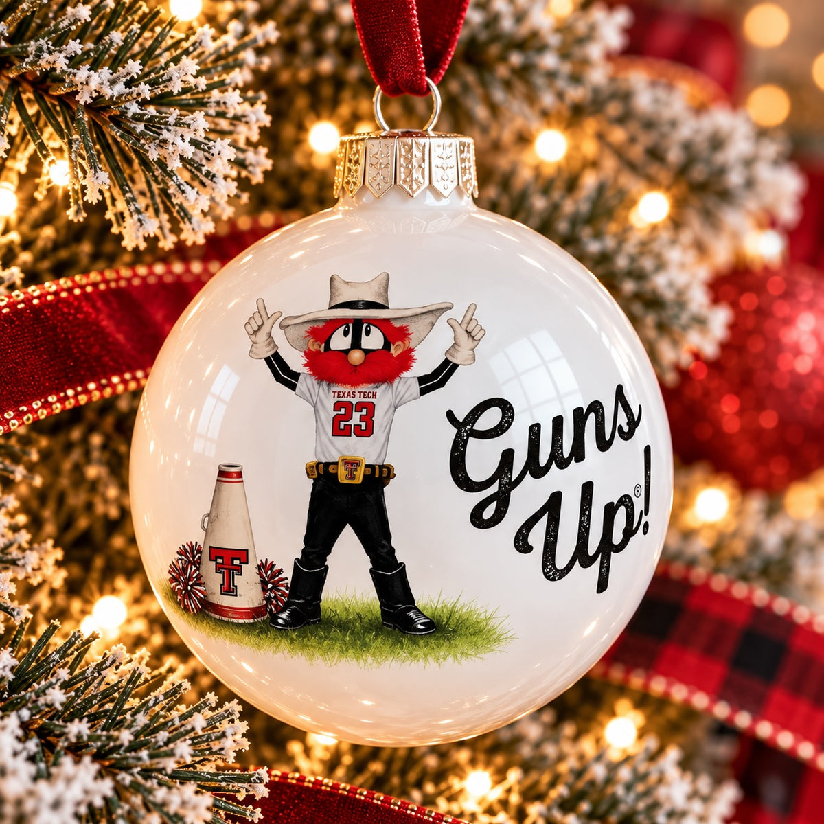 Texas Tech Spirit Ornament