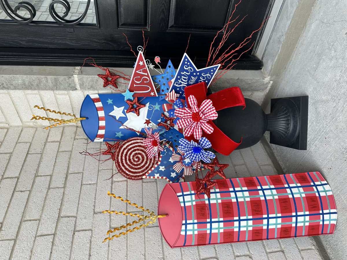 USA & Stars Stripes Pennants