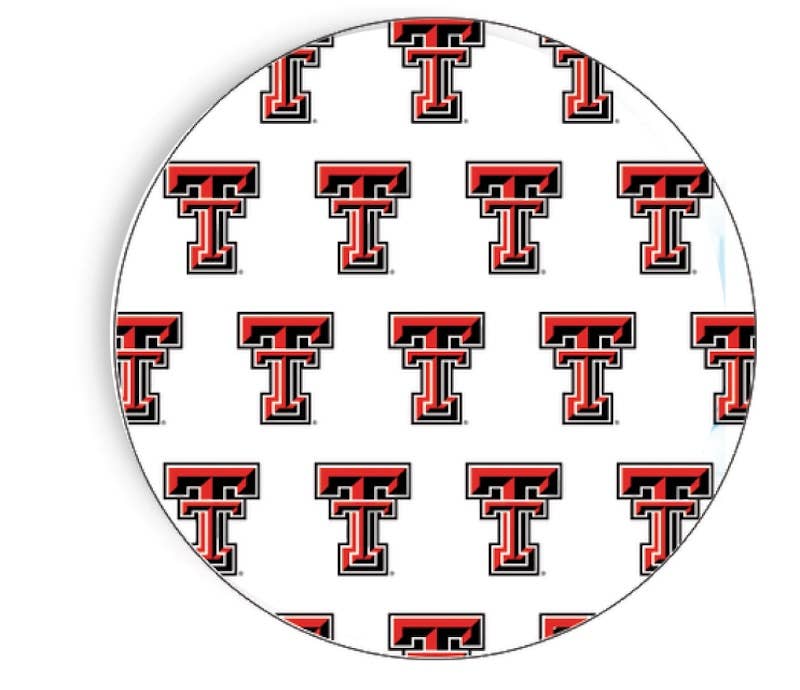 Texas Tech Paper Plates