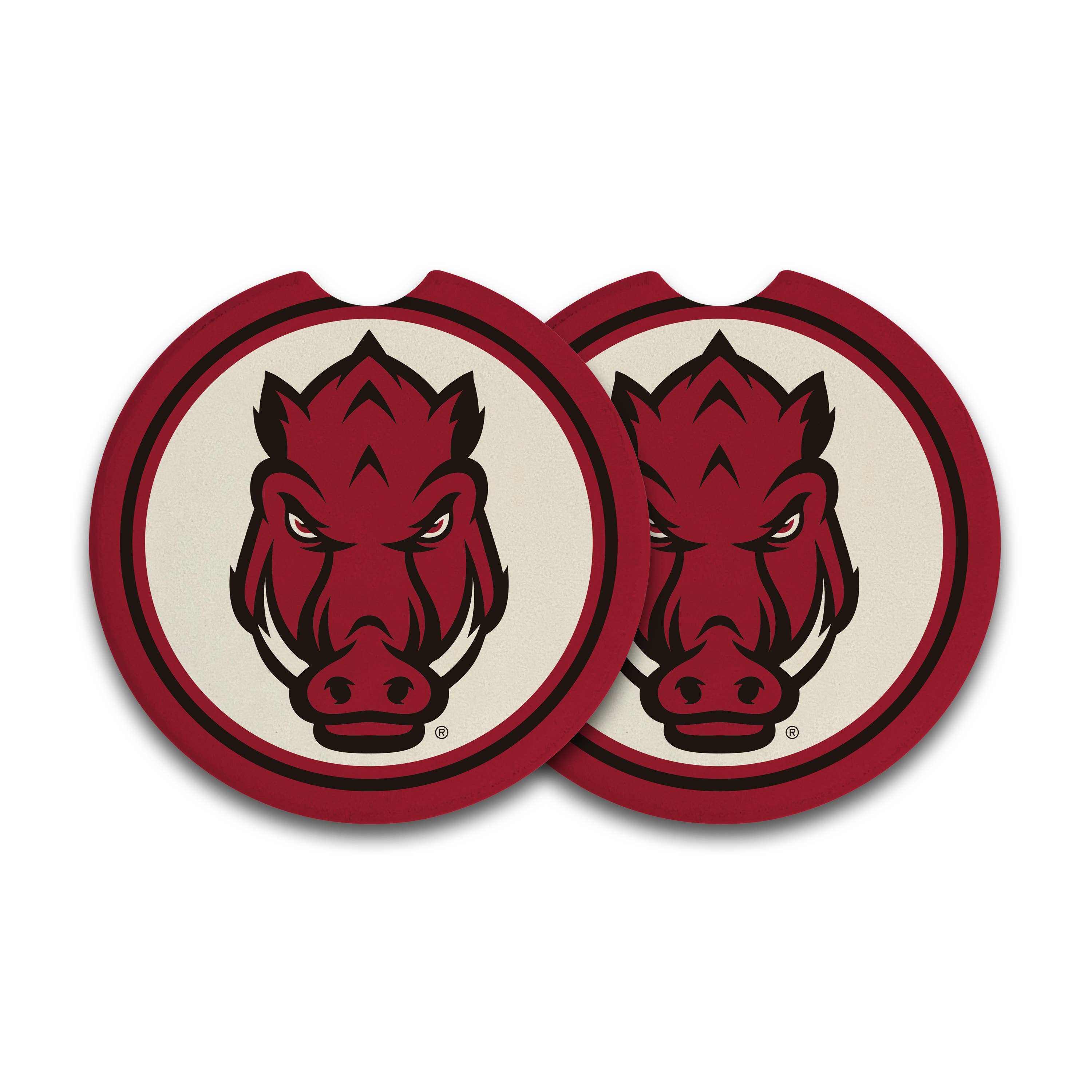 Arkansas Mascot Car Coaster